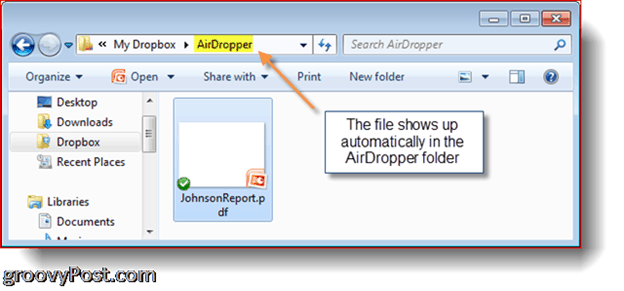 AirDropper se udružuje s Dropbox-om radi stvaranja YouSendIt Killer-a