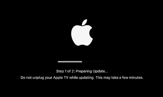 5 Ažuriranje Apple TV-a