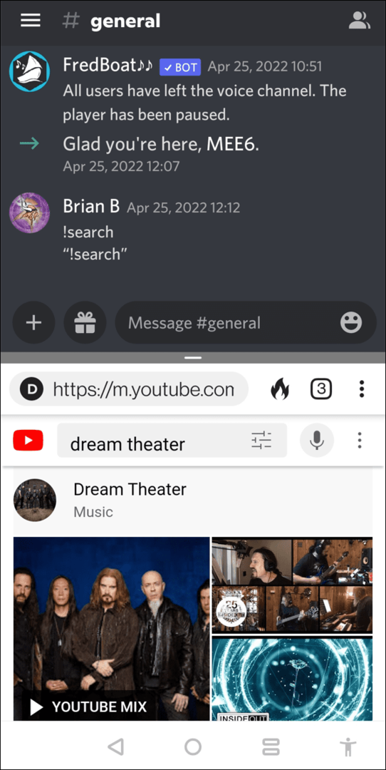 kako podijeliti ekran na Androidu