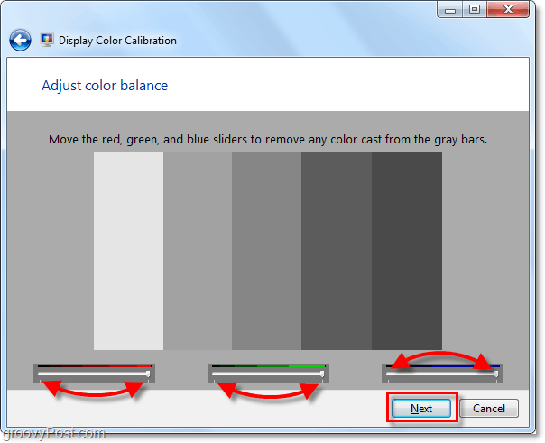 Kako kalibrirati boju zaslona sustava Windows 7 pomoću datoteke dccw.exe