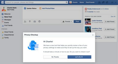 provjera privatnosti na facebooku