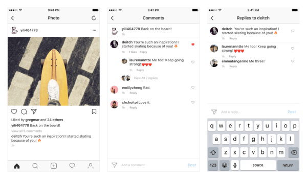 Instagram će tijekom sljedećih tjedana objavljivati ​​komentare s nitima na iOS-u i Androidu.