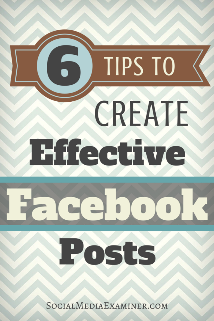 6 načina za poboljšanje rezultata na vašoj Facebook stranici: Ispitivač društvenih medija