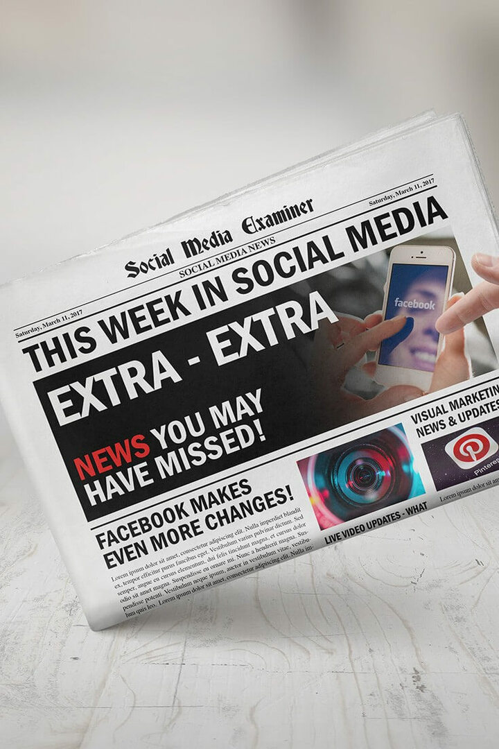 Facebook Messenger Dan izlazi na globalnoj razini: Ovaj tjedan na društvenim mrežama: Ispitivač društvenih medija