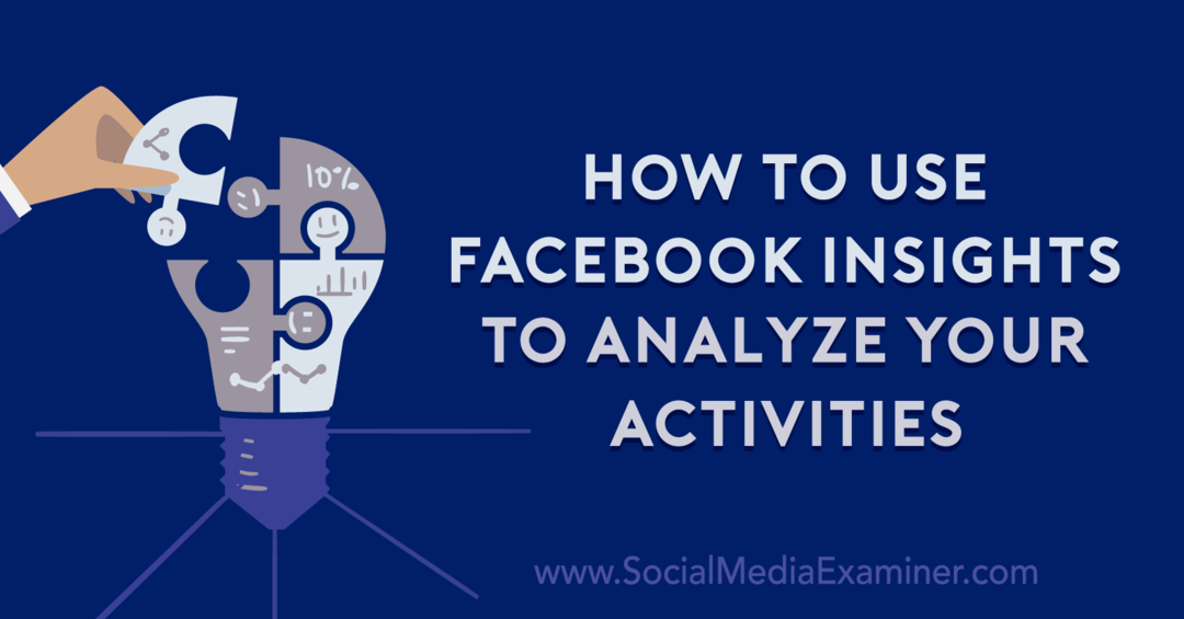 Kako koristiti Facebook Insights za analizu vaših aktivnosti, Anna Sonnenberg