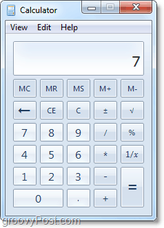 novi Windows 7 kalkulator