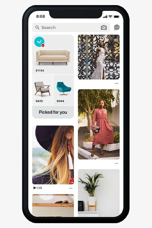 Pinterest je predstavio posvećenije i personalizirane preporuke za kupnju u feedu za dom s katalozima koji se mogu pregledavati i personaliziranim čvorištima ideja koje se mogu kupiti.