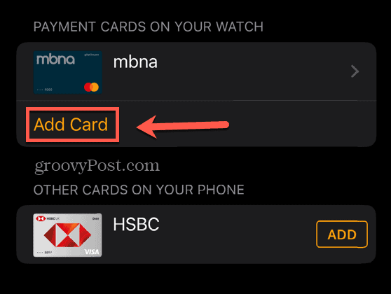 apple pay dodaj novu karticu