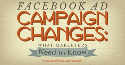 promjene facebook oglasne kampanje