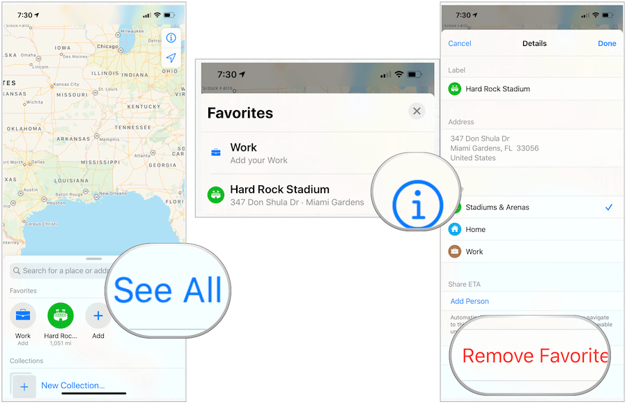 Apple Maps uklanjaju favorite