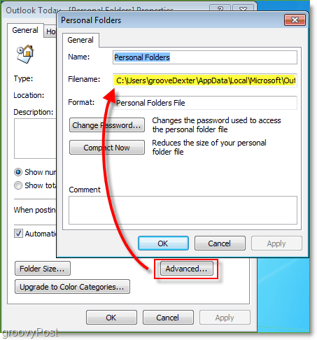 Kako pronaći svoju Microsoft Outlook .PST datoteku