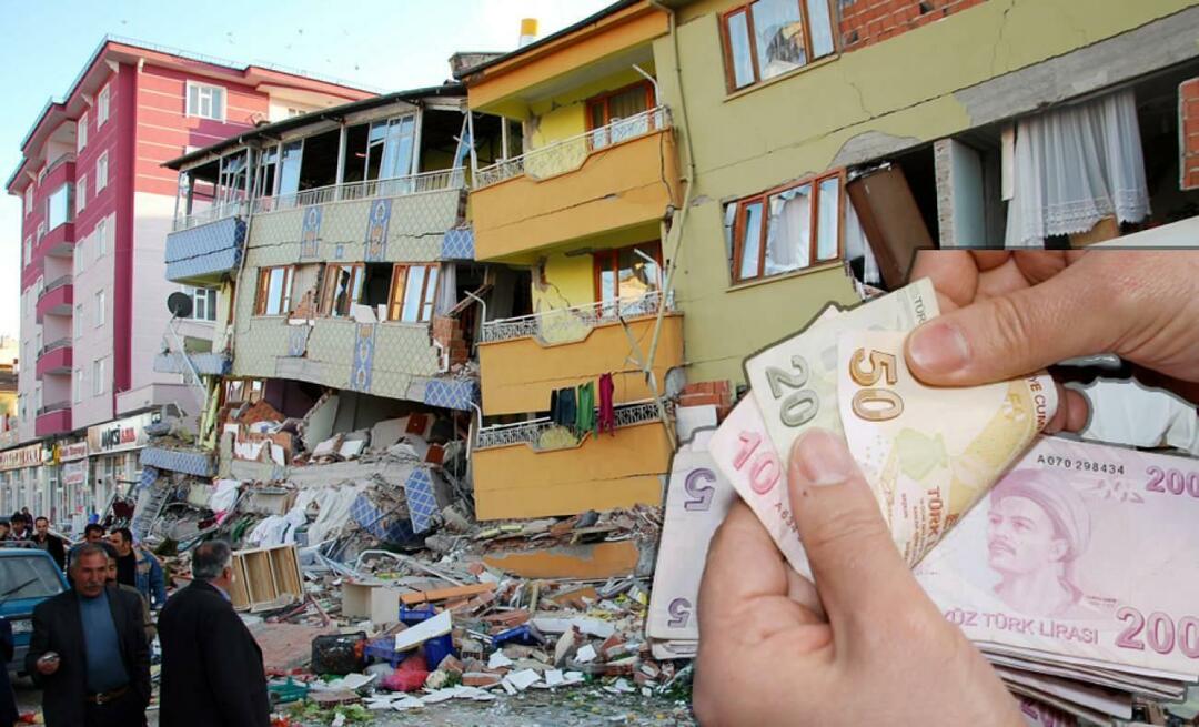 Kako dobiti pomoć u slučaju potresa? Tko će dobiti 10 tisuća lira pomoći za potres? 10 tisuća lira pomoć za potres