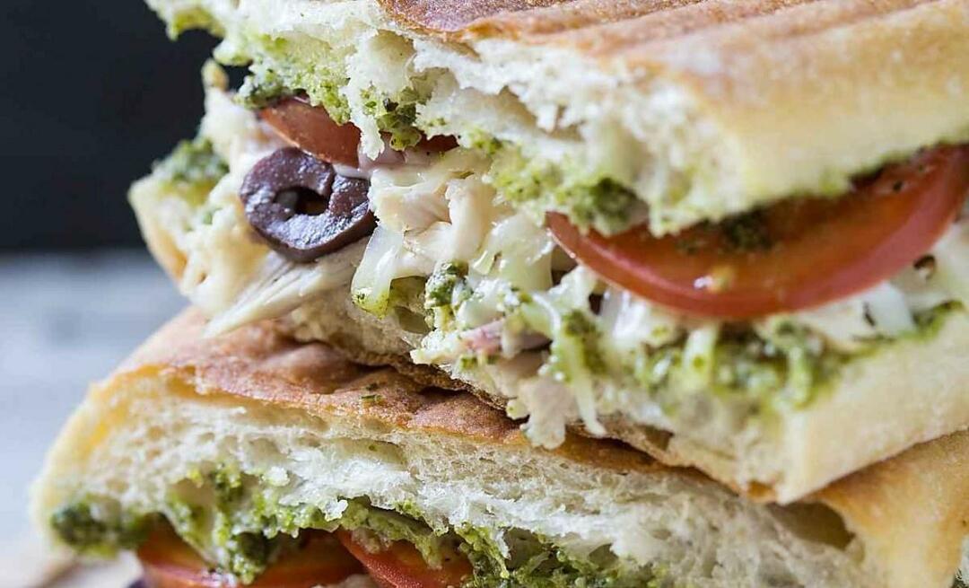 Kako napraviti tost s pesto umakom Recept za tost s pesto umakom