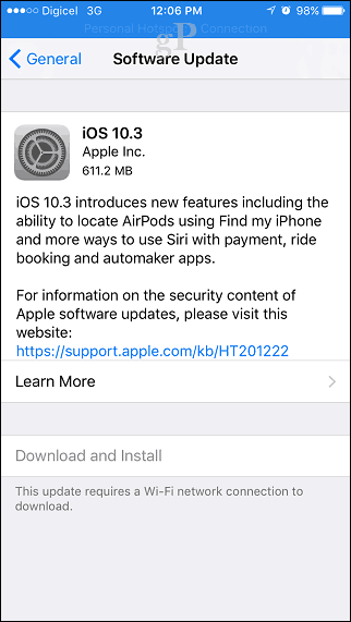 Apple iOS 10.3 - Treba li nadograditi i što je uključeno?