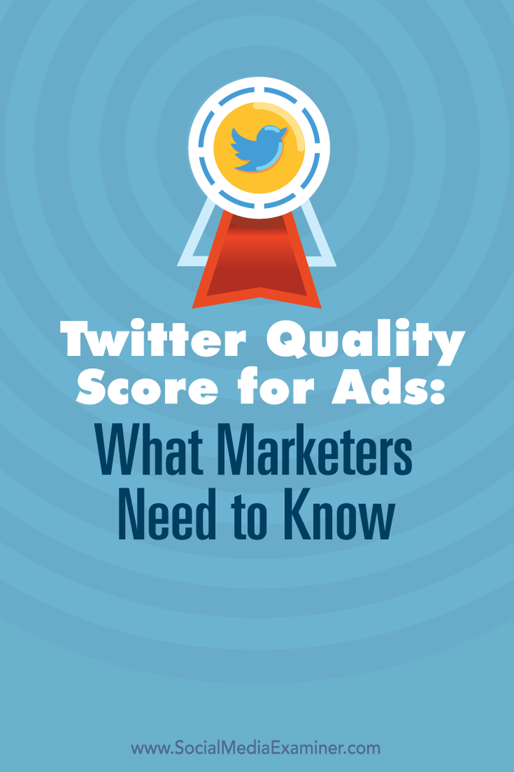 Twitter ocjena kvalitete za oglase: što marketinški stručnjaci trebaju znati: ispitivač društvenih medija