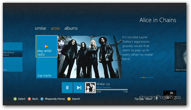 Xbox Live dobiva aplikaciju Rhapsody Music za 360 konzole