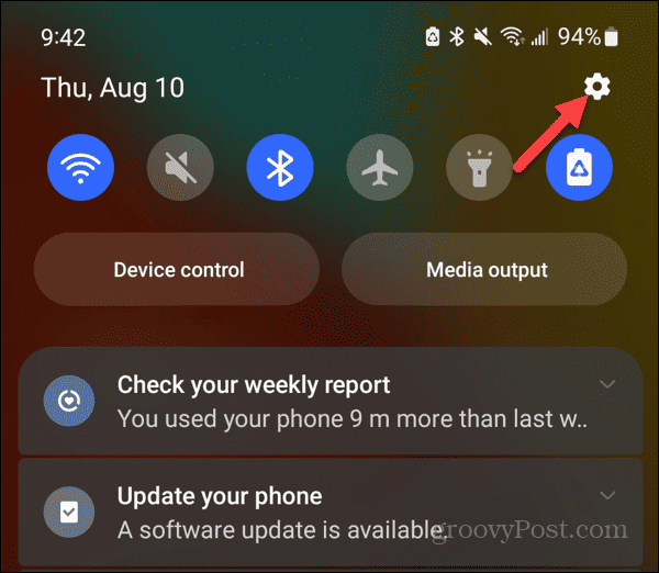 Zaustavi Android obavijesti 