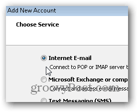 Outlook 2010 SMTP POP3 IMAP postavke - 04