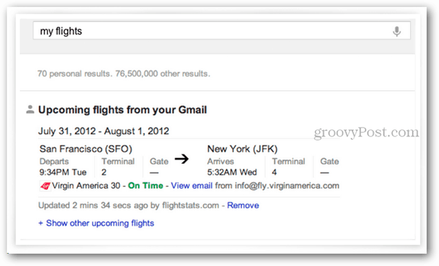 Kako omogućiti Gmail rezultate u Google pretraživanju