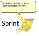Riješite se neugodnih obavijesti Sprinta