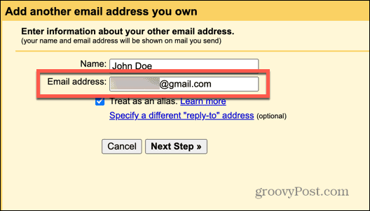 gmail alias email