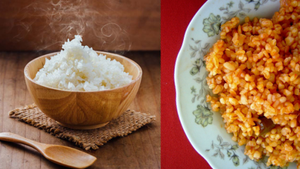 Bulgur ili riža dobivaju na težini? Koje su prednosti bulgura i riže? Jesti rižu ...