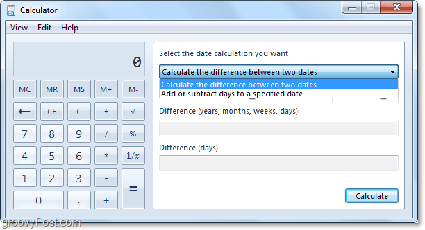 procjena točnih datuma pomoću sustava Windows 7