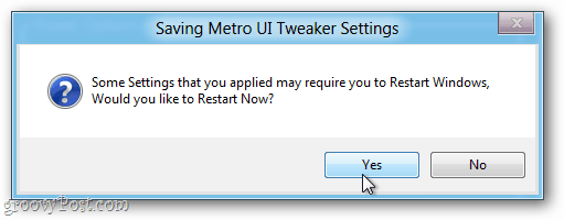 prilagoditi postavke metro ui tweaker-a