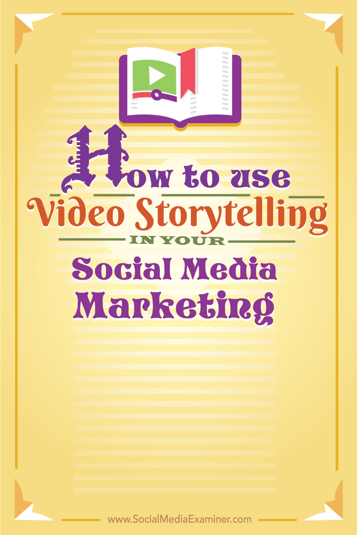 kako koristiti videopričanje priča na društvenim mrežama