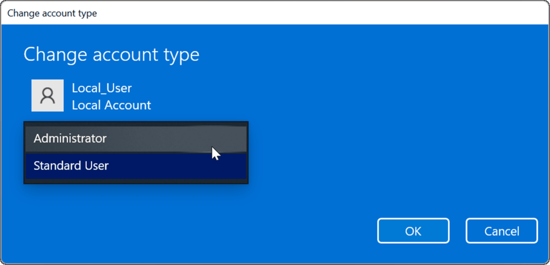  uklonite Microsoftov račun iz Windows 11