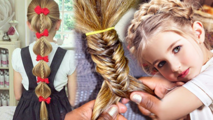Koje su dječje frizure koje možete učiniti kod kuće? Praktične i jednostavne školske frizure