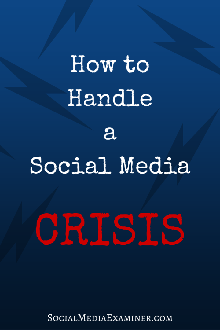 kako se nositi s krizom na društvenim mrežama