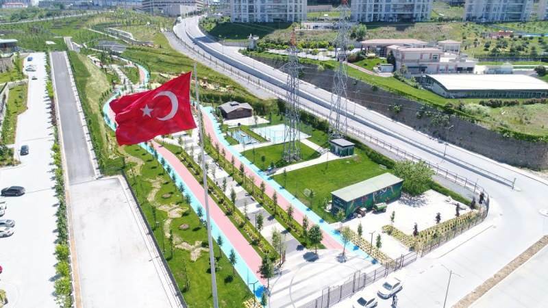 Slika vrta prosa Ayazma na službenoj web stranici općine Başakşehir