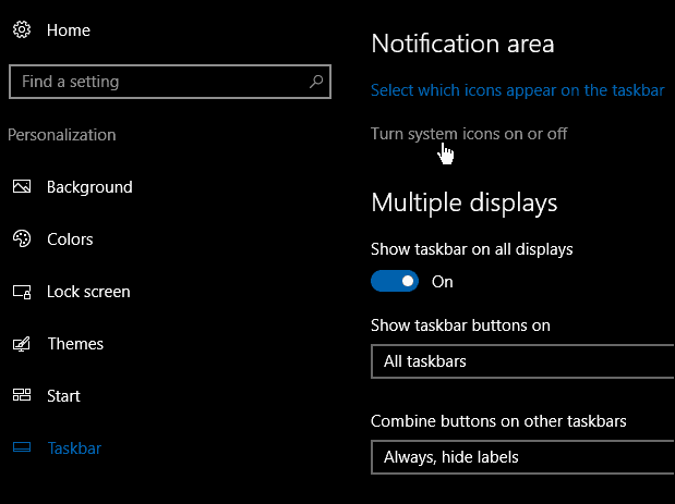 Savjet za Windows 10: Odaberite koje se ikone prikazuju u programskoj traci