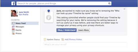facebook neistraživa značajka