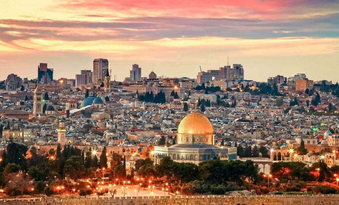 Povijest Jeruzalema. Zašto je Jeruzalem toliko važan za muslimane?
