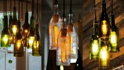 Izrada ukrasne svjetiljke od stare boce