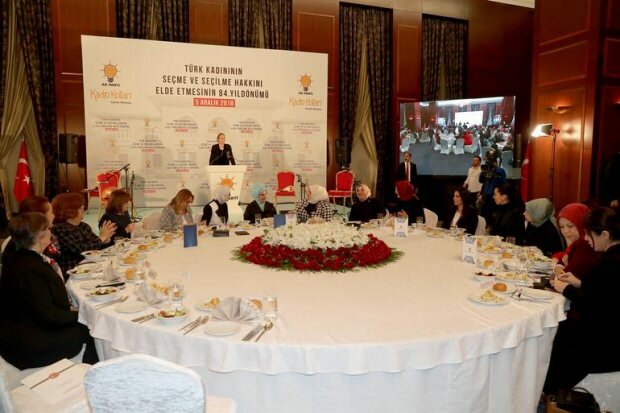Prva dama Erdoğan prisustvovala je Danu prava žena