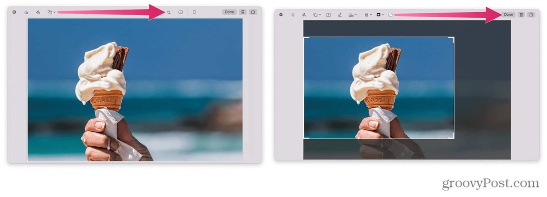 Kako izrezati snimku zaslona na Macu