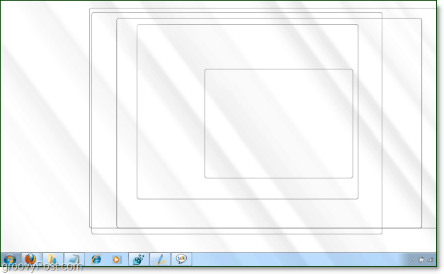 Windows 7 aero peek snimka zaslona