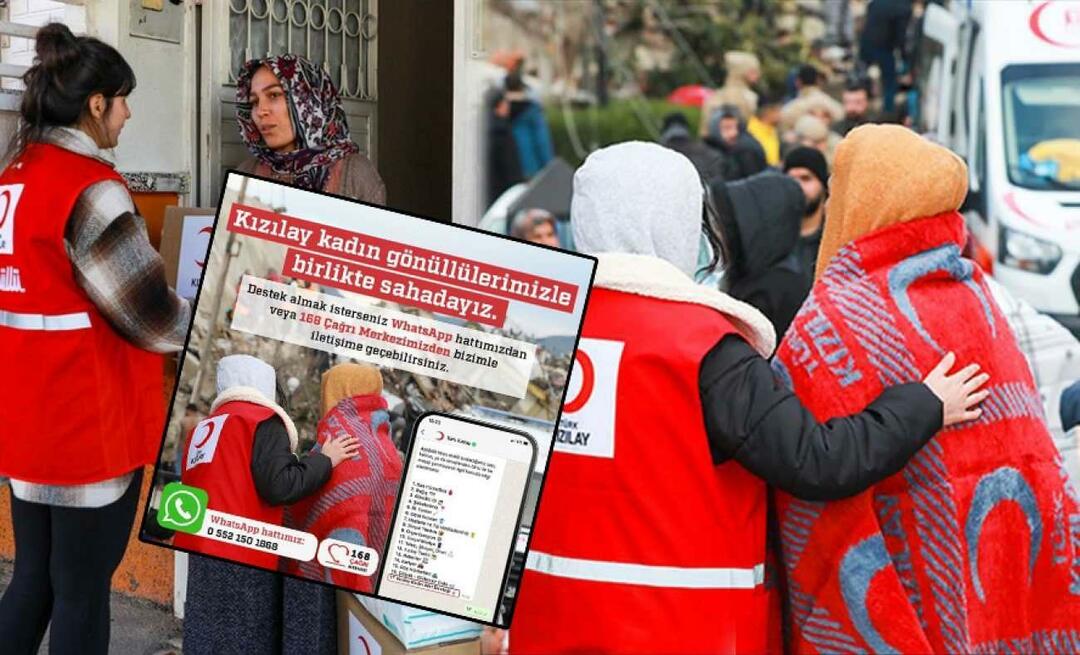 Novo otkriće turskog Crvenog polumjeseca: Uspostavljena posebna WhatsApp linija za žrtve potresa