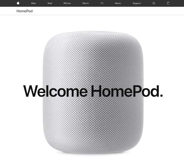 Apple predstavlja novi zvučnik HomePod, kontroliran prirodnom glasovnom interakcijom sa Siri.