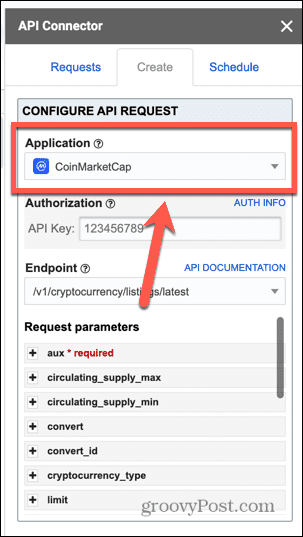 aplikacija API konektora