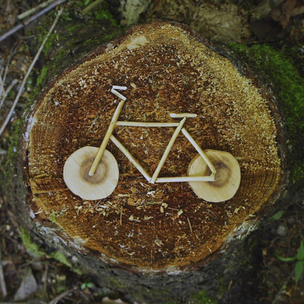 Dizajn bicikla na drvu