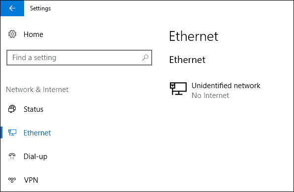 Windows 10, Ethernet, odmjerena veza, ažuriranje autora, operativni sustav