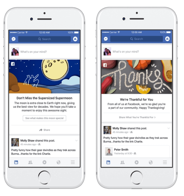 Facebook je predstavio novi marketinški program kojim poziva ljude da dijele i razgovaraju o događajima i trenucima koji se događaju u njihovim zajednicama i širom svijeta.
