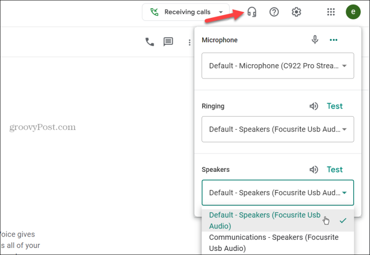 Koristite Google Voice za upućivanje poziva s računala