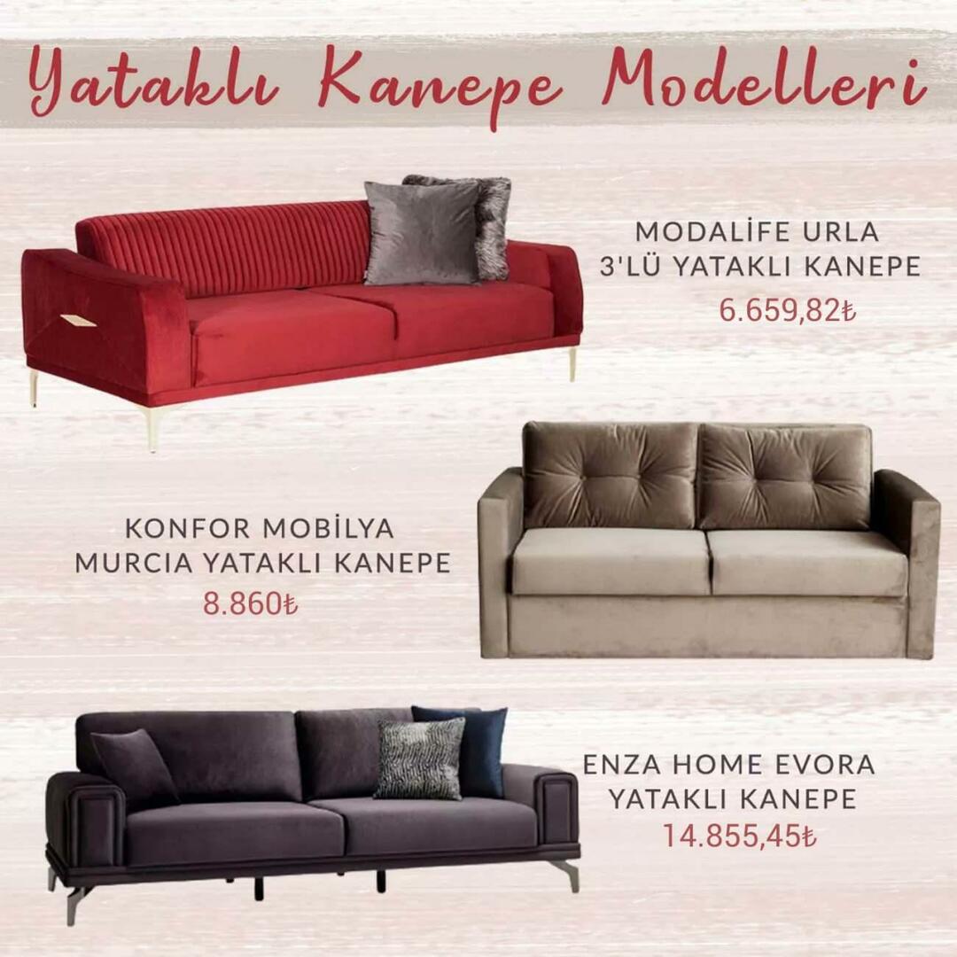 Modeli sofa 
