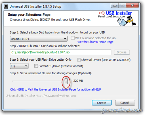udžbenik za instalaciju univerzalnog USB-a