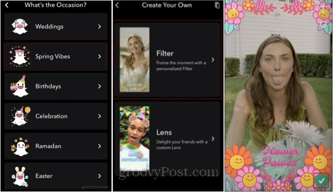 Kako se koriste i stvaraju prilagođeni Snapchat filtri